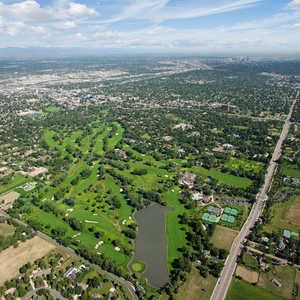 Cherry Hills CC: aerial view
