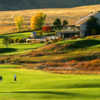 A fall day view from Meadows Golf Club.