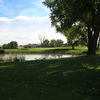 Lake Arbor Golf Course: 10th green and fairway