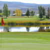 View of the 11th green from the 14th at Yampa Valley Golf Club