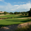 A view of the 7th green at Arrowhead Golf Club.