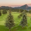 A view from Lake Estes Executive 9 Hole Course.