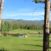 Looking back from the 18th green at Grand Lake Golf Course.