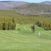 Looking back from a green at Grand Lake Golf Course.