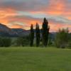 Sunset view from Meeker Golf Course.