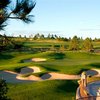 A view of the 18th green from The Club at Flying Horse