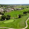 Aerial view of green #14 at Bear Creek Golf Club