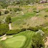 Aerial view of green #3 at Bear Creek Golf Club