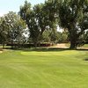 A view of the 16th green at Wellshire Golf Course
