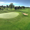 A view of green #18 at Collindale Golf Course