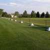 A view of the driving range tees at Ptarmigan Country Club