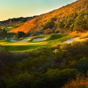 A view of the 3rd green at Ravenna Golf Club (Dimpled Rock)