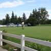 A view of the practice putting green at Olde Course at Loveland