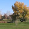 A fall view of tee at Olde Course at Loveland