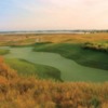 A view of hole #7 at Harmony Golf Club