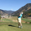 A view from a tee at Copper Creek Golf Club