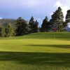 A view of hole #14 at Estes Park Golf Course