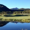 A view over the water from Breckenridge Golf Club
