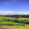 A view of a tee at Breckenridge Golf Club