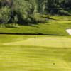 A view of green #7 at University of Denver Golf Club at Highlands Ranch