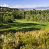 A view of a tee at Rollingstone Ranch Golf Club