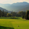 A view from a tee at Broadmoor Golf Club