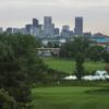 View of the 2nd hole from Overland Park Golf Course