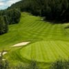 A view of the 9th hole at Eagle Vail Golf Club