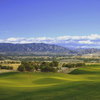 A view of a green at Four Mile Ranch Golf Club