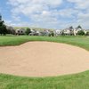 A view of the 14th fairway with bunker in foreground at South Suburban Golf Course - Eighteen Hole