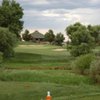 A view of the 9th green protected by bunkers at Pelican Lakes Golf Club - Pelican Falls Course