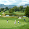 A view of a green at Executive from Foothills Golf Course