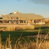 View of the clubhouse at Buffalo Run Golf Course