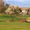 A splendid fall day view of a hole at Eaton Country Club.