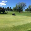 A view of a green at Elmwood Golf Course.