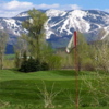 A view from a green at Steamboat Golf Club.