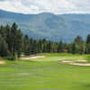 A view of hole #18 at Mountain Course from Glacier Club.