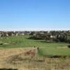 A view of tee #11 from The Ridge at Castle Pines North.
