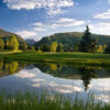 A view over the water from Aspen Golf Course.