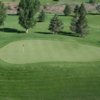 A view of a green at Cedar Ridge Golf Course.